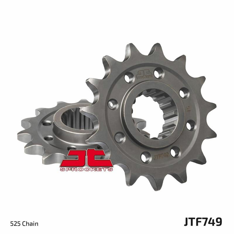 Pignon JT SPROCKETS acier standard 749 - 16 dents pas de 525 Pignon JT SPROCKETS acier standard 749 - 16 dents pas de 525