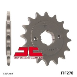 Pignon JT SPROCKETS acier standard 276 - 15 dents pas de 520