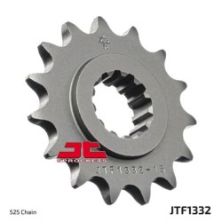 Pignon JT SPROCKETS acier anti-bruit 1332 - 16 dents pas de 525