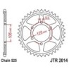 Couronne JT SPROCKETS aluminium ultra-light anti-boue 525 46 dents