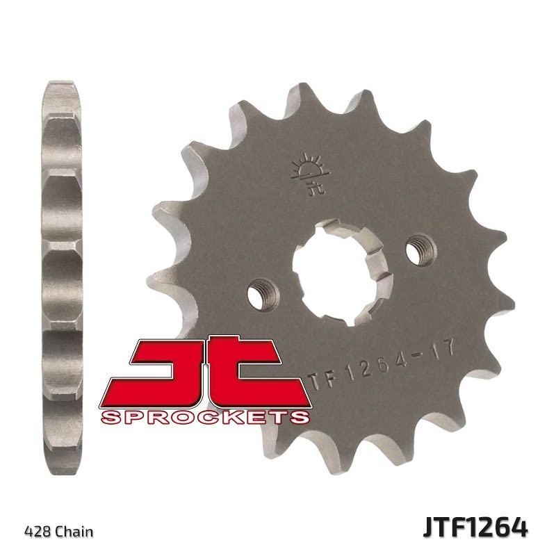 Pignon de transmission JT SPROCKETS JTF1264 17 dents - pas de 428 Pignon de transmission JT SPROCKETS JTF1264 17 dents - pas de 428