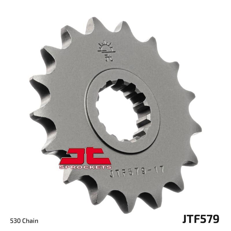 Pignon JT SPROCKETS acier anti-bruit 579 - 18 dents pas de 530 Pignon JT SPROCKETS acier anti-bruit 579 - 18 dents pas de 530