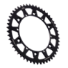Couronne JT SPROCKETS aluminium ultra-light anti-boue YAMAHA YZ WR avant 1998 46 dents Noir