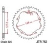 Couronne JT SPROCKETS acier standard 752 - 36 dents pas de 525 - Nécessite un porte couronne JT SPROCKETS