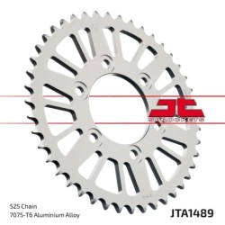 Couronne JT SPROCKETS aluminium ultra-light 1489 - 44 dents pas de 520