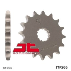 Pignon JT SPROCKETS acier standard 566 - 12 dents pas de 530