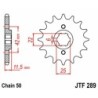 Pignon JT SPROCKETS acier standard 289 - 15 dents pas de 530