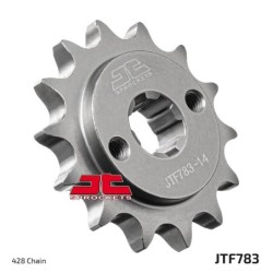 Pignon JT SPROCKETS acier standard 783 - 14 dents pas de 428