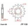 Pignon de transmission JT SPROCKETS MINARELLI AM6 10 dents - pas de 420