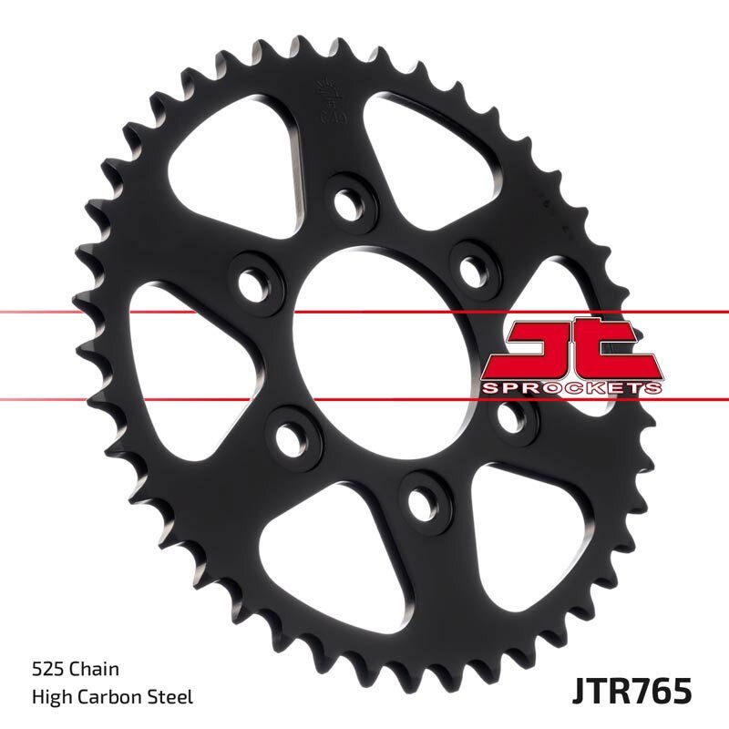 Couronne JT SPROCKETS acier standard 765 - 42 dents pas de 525