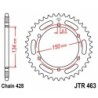 Couronne JT SPROCKETS acier standard 463 - 50 dents pas de 428