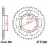 Couronne JT SPROCKETS acier standard 846 - 41 dents pas de 520
