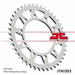 Couronne JT SPROCKETS aluminium ultra-light 1303 - 46 dents pas de 520