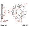 Pignon de transmission JT SPROCKETS JTF512 15 dents - pas de 520 Type SCM420