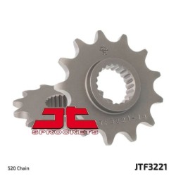 Pignon JT SPROCKETS acier standard 3221 - 10 dents pas de 520