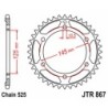 Couronne JT SPROCKETS JTR867 42 dents - pas de 525