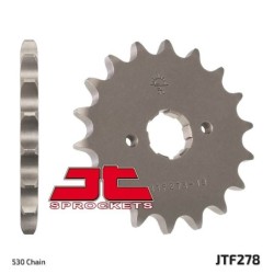 Pignon JT SPROCKETS acier standard 278 - 15 dents pas de 530