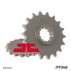 Pignon JT SPROCKETS acier standard 340 - 18 dents pas de 530
