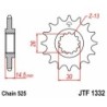Pignon JT SPROCKETS acier standard 1332 - 17 dents pas de 525