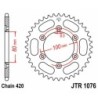 Couronne JT SPROCKETS acier standard 1076 - 48 dents pas de 420