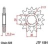 Pignon de transmission JT SPROCKETS JTF1591 16 dents - pas de 525 Type SCM420