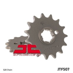 Pignon JT SPROCKETS acier standard 507 - 15 dents pas de 520