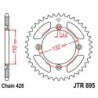 Couronne JT SPROCKETS KTM 85 SX / HVA 85 TC / GAS GAS 85 MC 49 dents - pas de 428 acier carbone C49