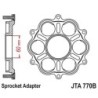 Support de couronne JT SPROCKETS - 6 Silentbloc Ducati Panigale/Monster
