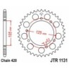 Couronne JT SPROCKETS acier standard 1131 - 58 dents pas de 420