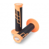 Paire de poignées PRO TAPER CLAMP ON (Barillet inclus)