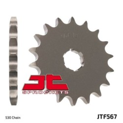 Pignon JT SPROCKETS acier standard 567 - 17 dents pas de 530