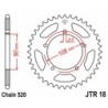 Couronne JT SPROCKETS acier standard 18 - 43 dents pas de 520