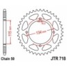 Couronne JT SPROCKETS acier standard 718 - 48 dents pas de 530