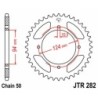 Couronne JT SPROCKETS acier standard 282 - 34 dents pas de 530