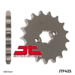 Pignon JT SPROCKETS acier standard 425 - 16 dents pas de 428