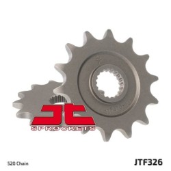 Pignon JT SPROCKETS acier standard 326 - 12 dents pas de 520