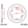 Couronne JT SPROCKETS acier standard 2023 - 42 dents pas de 520