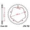 Couronne JT SPROCKETS aluminium Ultra-Light 752 - 38 dents pas de 525 - Nécessite un porte couronne JT SPROCKETS