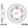 Couronne JT SPROCKETS acier standard 698 - 44 dents pas de 520