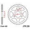 Couronne JT SPROCKETS acier standard 239 - 42 dents pas de 420