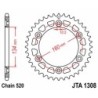 Couronne JT SPROCKETS aluminium Ultra-Light 1308 - 41 dents pas de 520