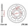 Couronne JT SPROCKETS acier standard 248 - 44 dents pas de 520