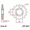 Pignon de transmission JT SPROCKETS JTF3411 16 dents - pas de 530
