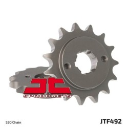 Pignon JT SPROCKETS acier standard 492 - 15 dents pas de 520