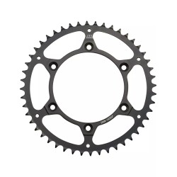 Couronne JT SPROCKETS YAMAHA YZ YZF WRF Type ZBK 47 dents - pas de 520 acier carbone C49 Noir