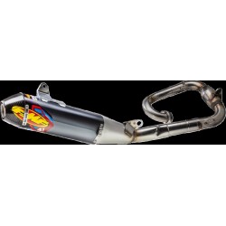 Ligne d'échappement FMF Factory 4.1 RCT embout carbone