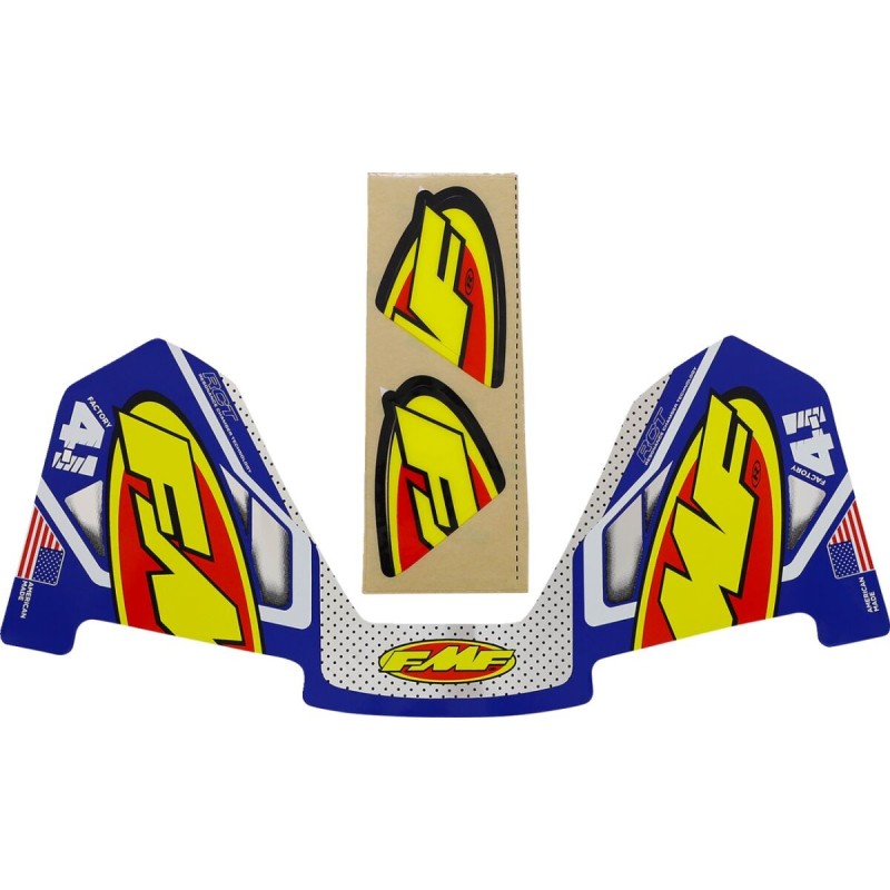 Autocollant FMF 4.1 '20 bleu