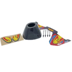 Embout d'echappement FMF carbone RCT BLACK