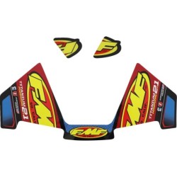 Autocollant FMF Powercore 2.1 TITANIUM (3PC)