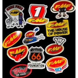 Autocollant FMF GO FAST HAVE FUN